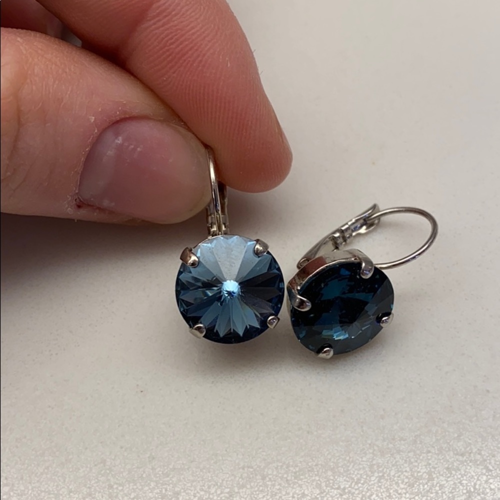 Aquamarine earrings